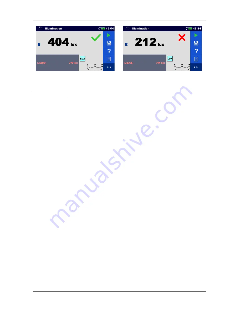 METREL EurotestXC Instruction Manual Download Page 127