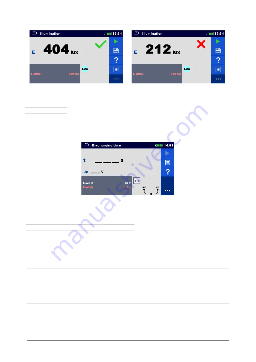 METREL EurotestXD MI 3155 Instruction Manual Download Page 169