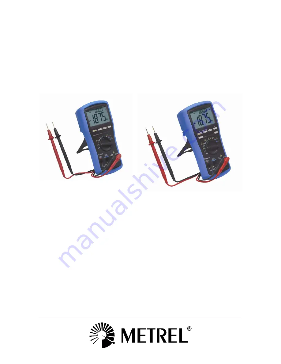 METREL MD 9040 User Manual Download Page 1