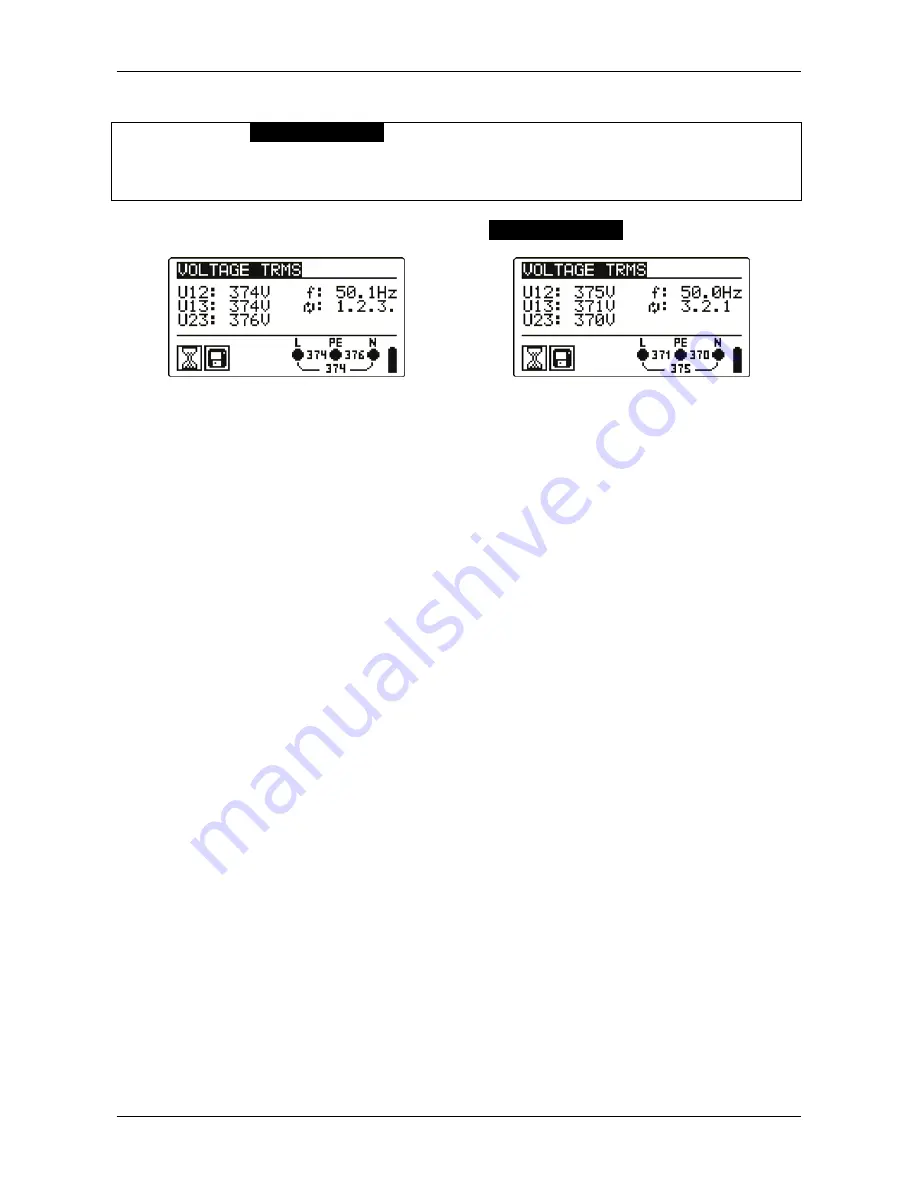 METREL MI 3122 Instruction Manual Download Page 35