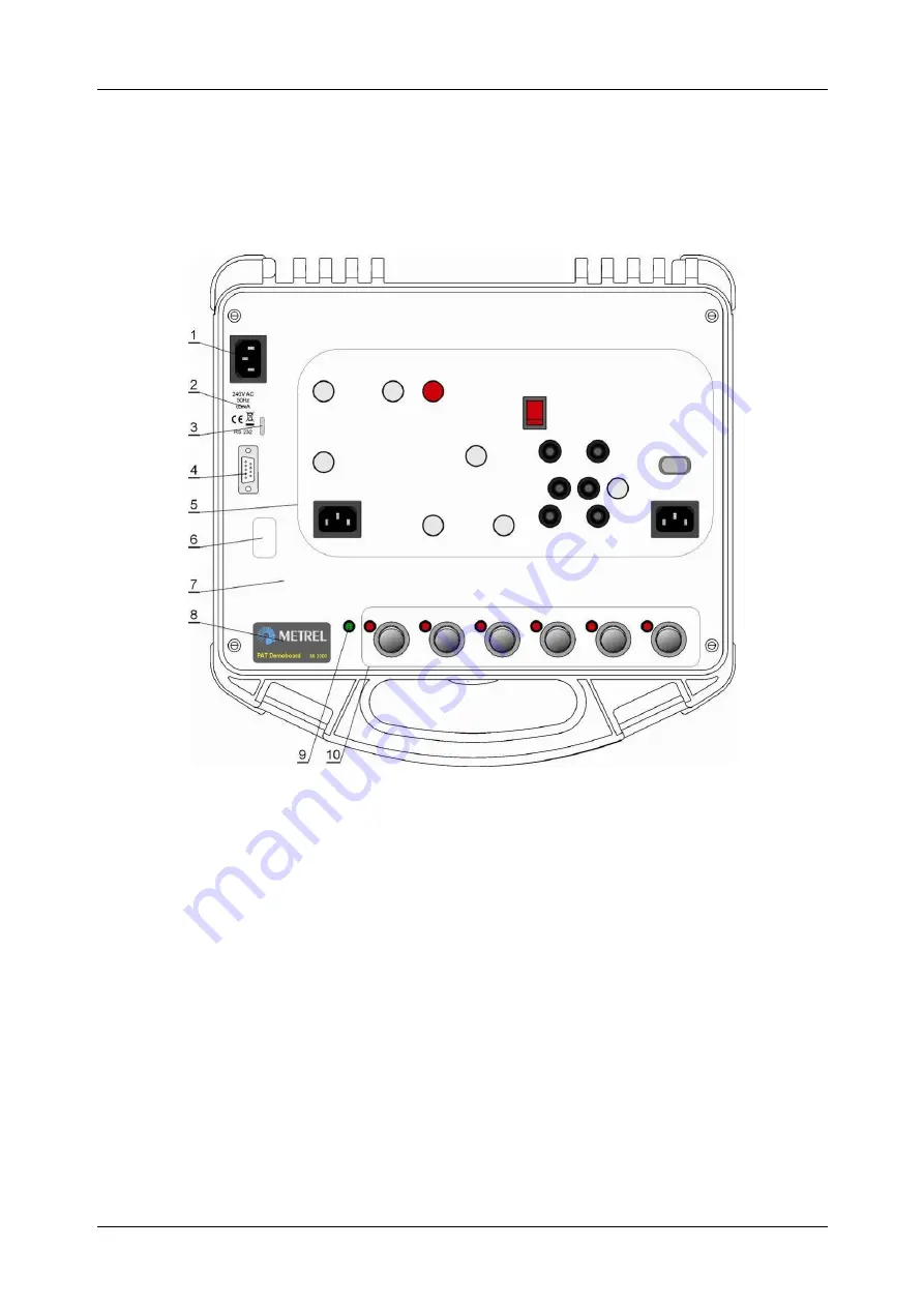 METREL MI 3300 Instruction Manual Download Page 6