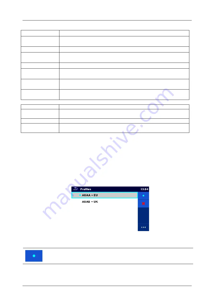 METREL MultiServicerXD MI 3325 Instruction Manual Download Page 41