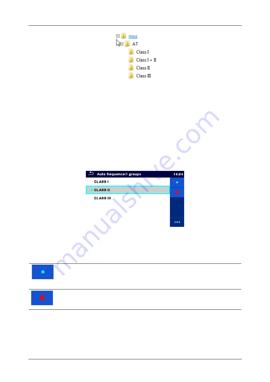 METREL MultiServicerXD MI 3325 Instruction Manual Download Page 48