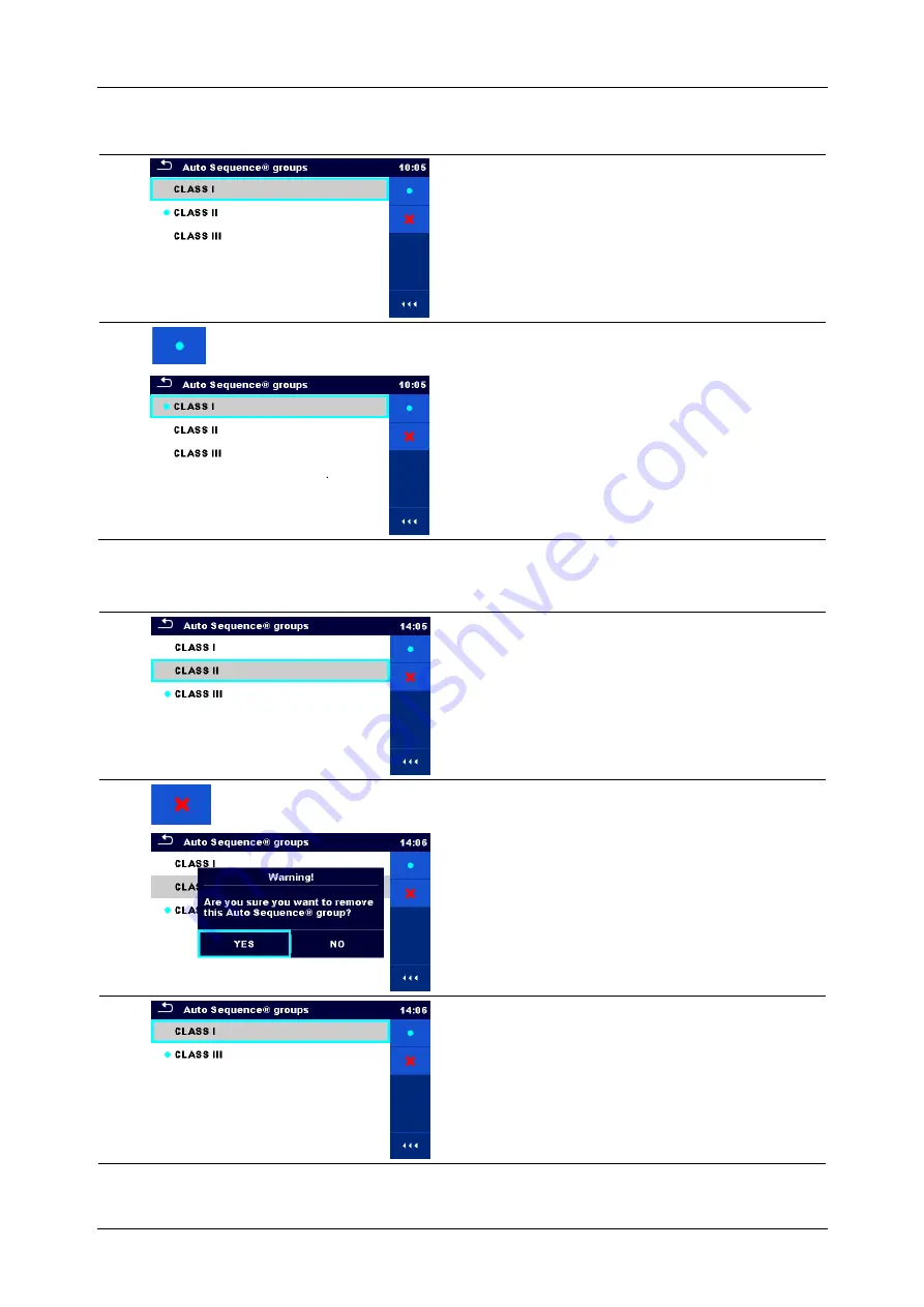 METREL MultiServicerXD MI 3325 Instruction Manual Download Page 49