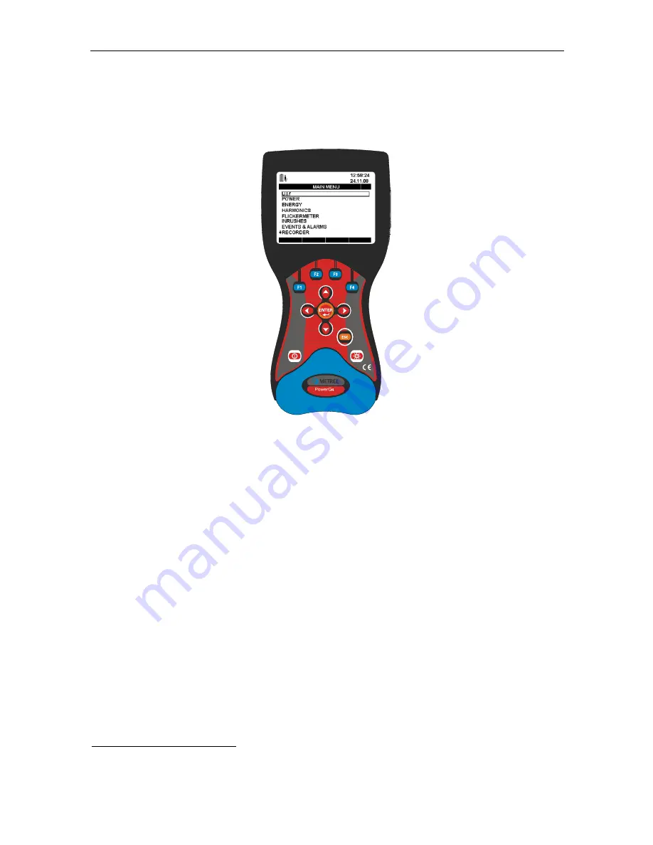 METREL PowerQ4MI 2592 Instruction Manual Download Page 6