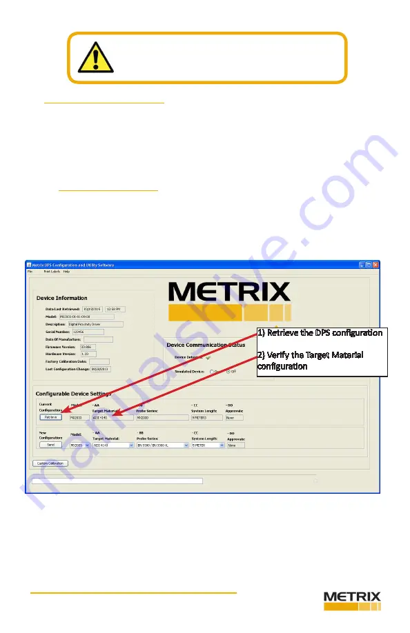 Metrix MX2033 Operation And Maintenance Manual Download Page 20