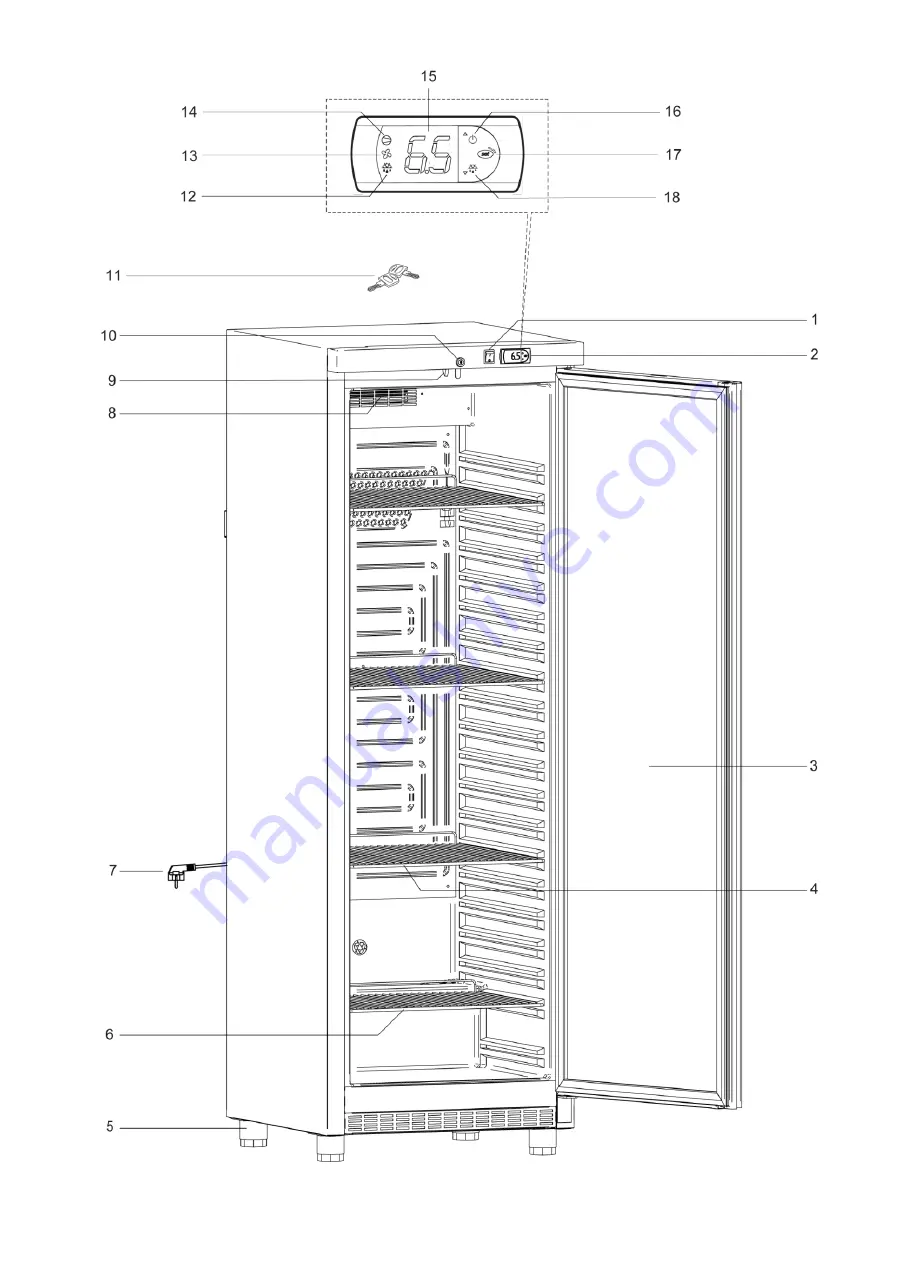 METRO PROFESSIONAL GFR4600 Скачать руководство пользователя страница 72