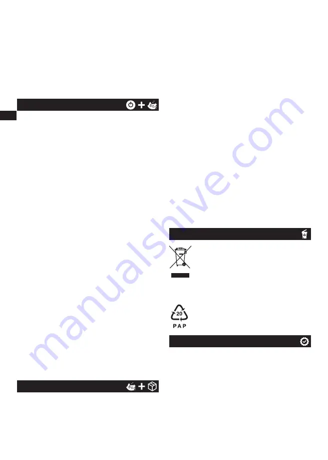 METRO PROFESSIONAL GJU1101 Instruction Manual Download Page 34