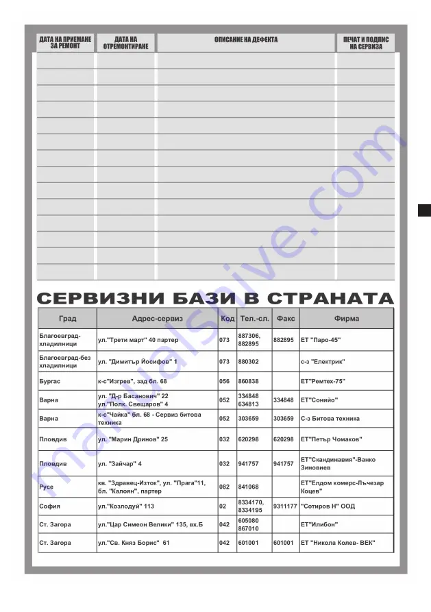 METRO PROFESSIONAL makro professional GSK1009 Instruction Manual Download Page 59