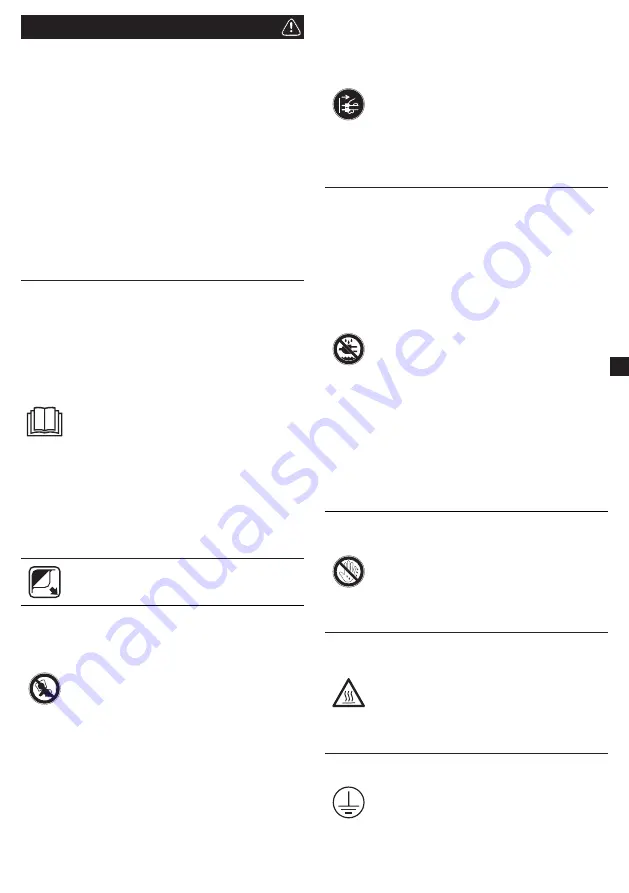 METRO PROFESSIONAL makro professional GSK1009 Instruction Manual Download Page 67