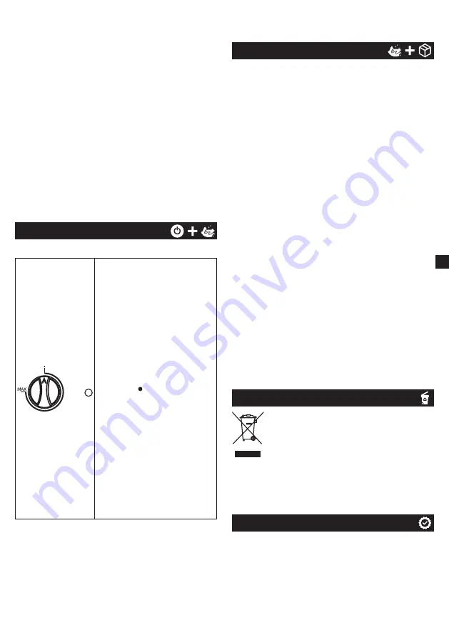 METRO PROFESSIONAL makro professional GSK1009 Instruction Manual Download Page 71