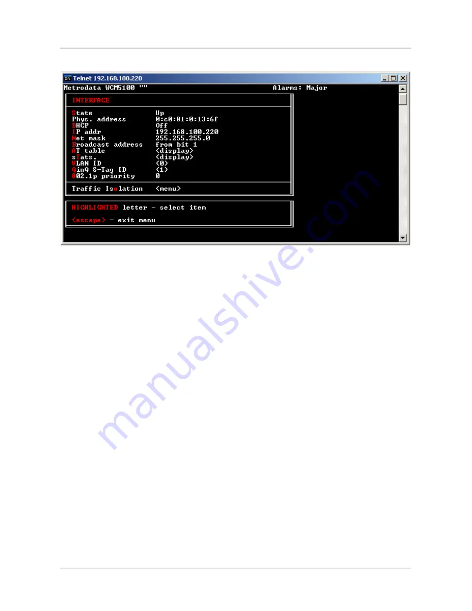 Metrodata WCM5100 Quick Start Manual Download Page 18