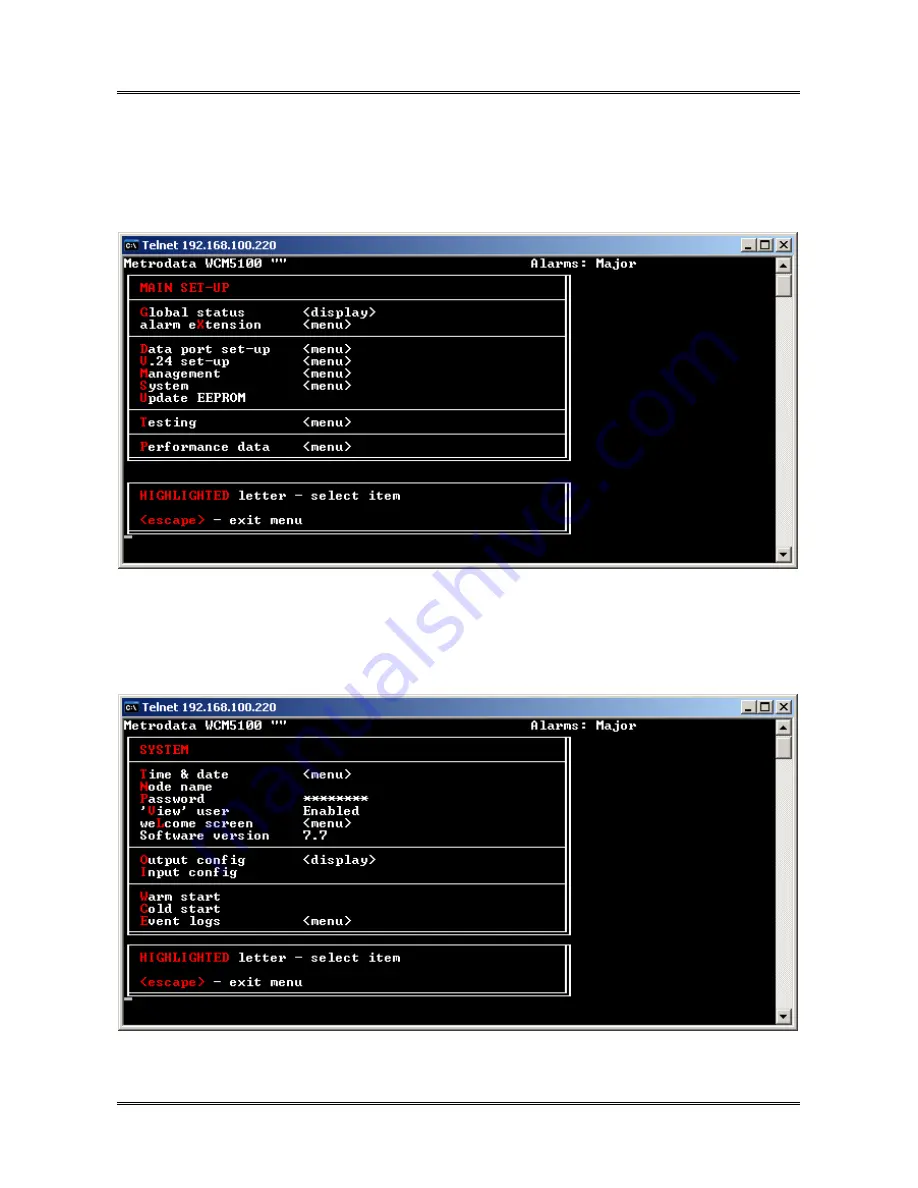 Metrodata WCM5100 Скачать руководство пользователя страница 20