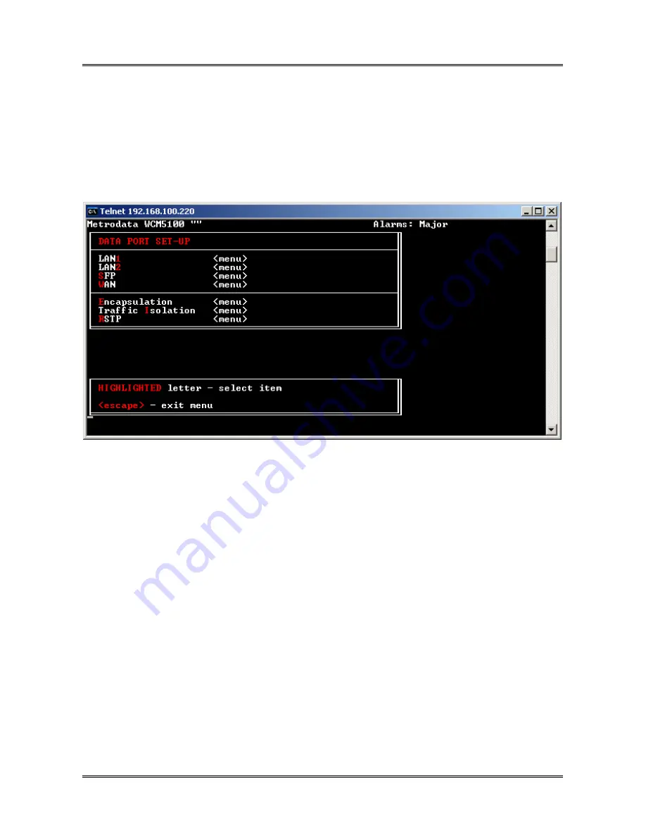 Metrodata WCM5100 Quick Start Manual Download Page 30