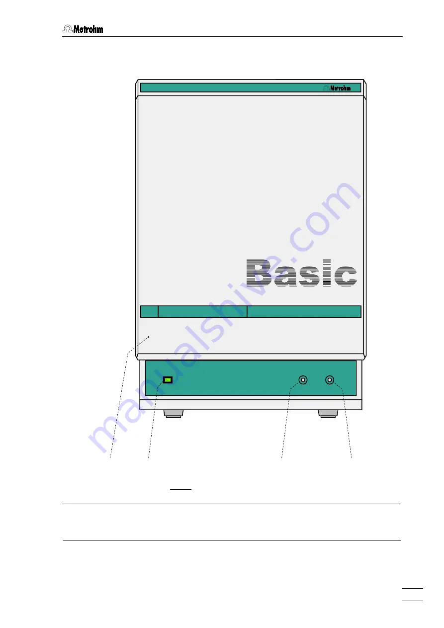 Metrohm 2.792.0020 Basic IC Instructions For Use Manual Download Page 12