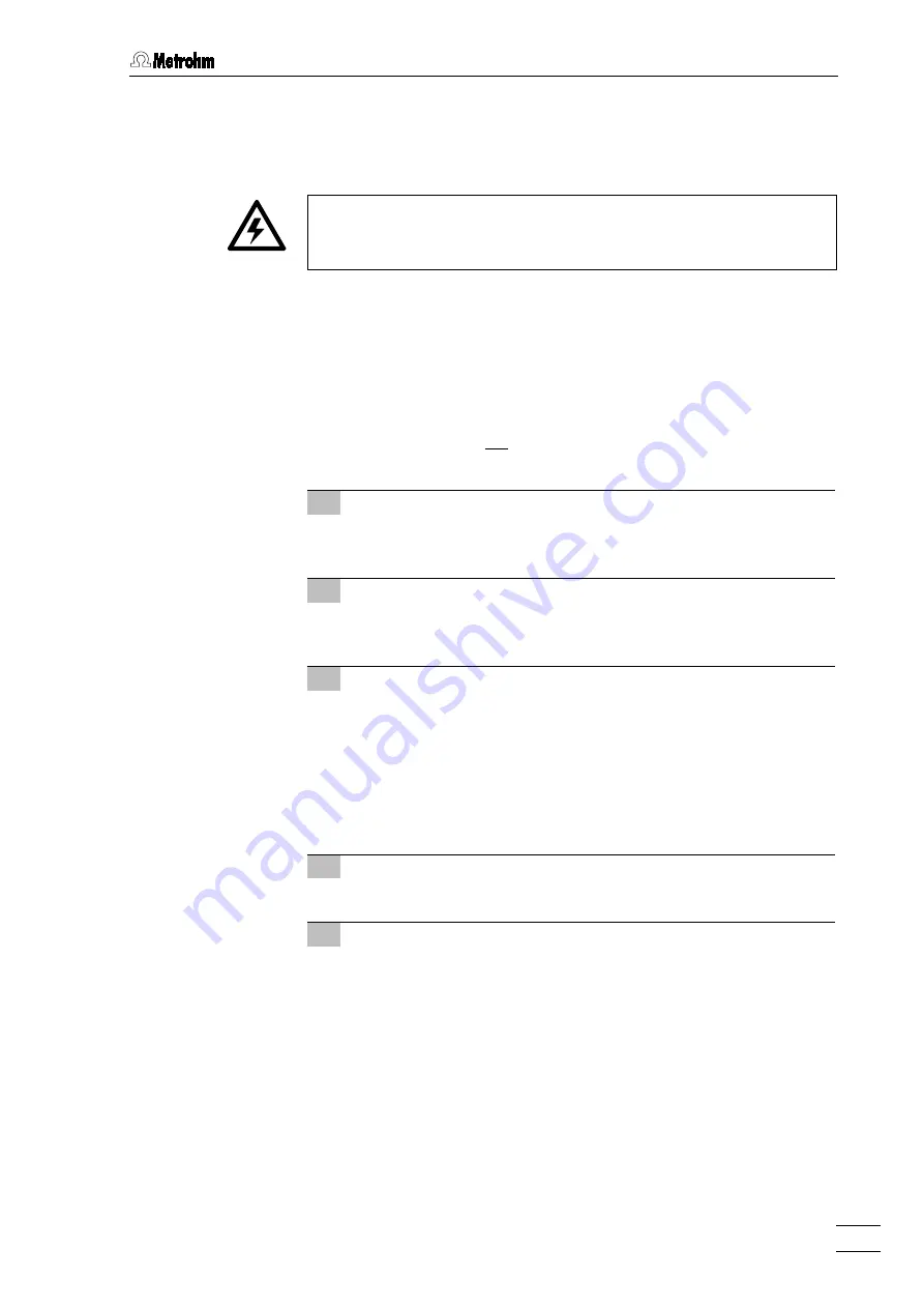 Metrohm 2.792.0020 Basic IC Instructions For Use Manual Download Page 26