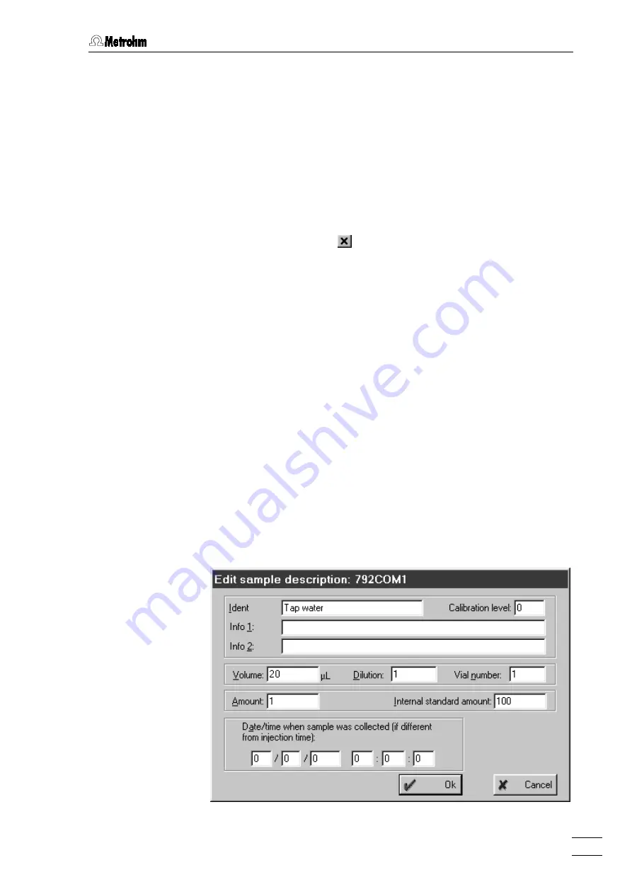 Metrohm 2.792.0020 Basic IC Instructions For Use Manual Download Page 78