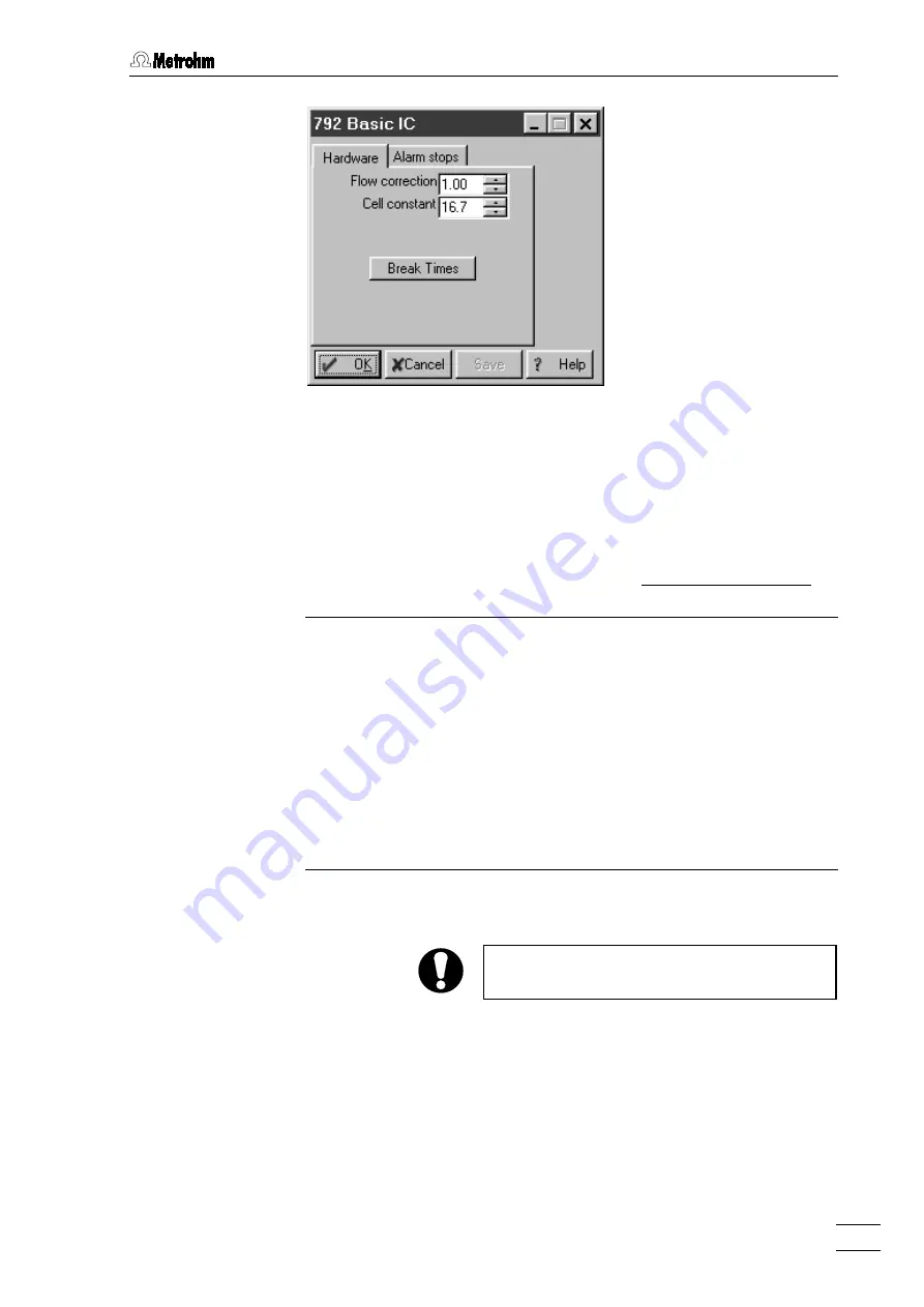 Metrohm 2.792.0020 Basic IC Instructions For Use Manual Download Page 86