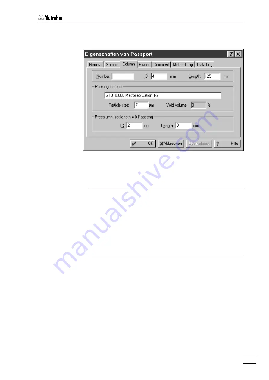 Metrohm 2.792.0020 Basic IC Instructions For Use Manual Download Page 92