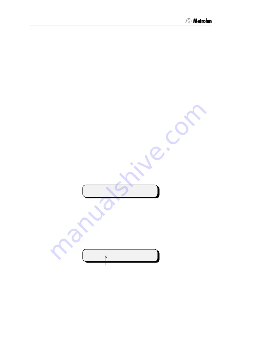 Metrohm 785 DMP Titrino Instructions For Use Manual Download Page 141