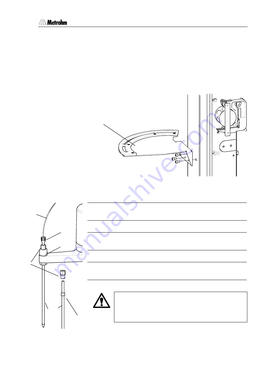 Metrohm 838 Advanced Sample Processor Installation Instructions Manual Download Page 21