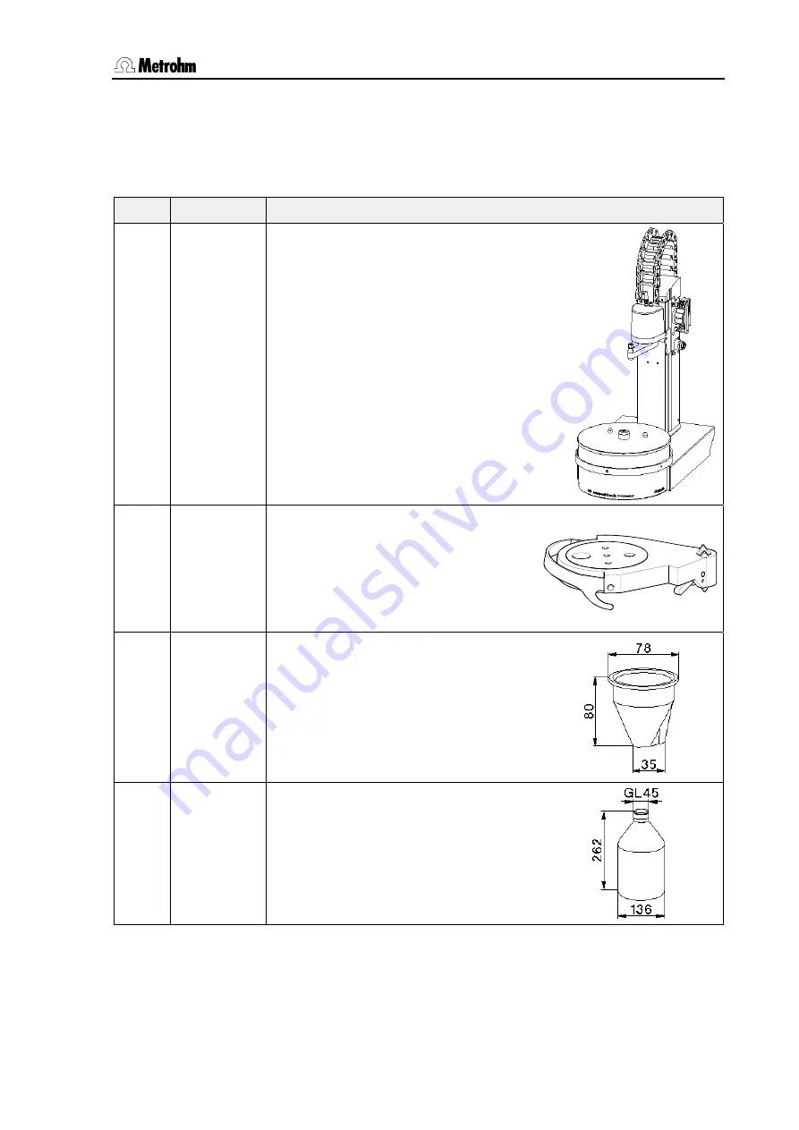 Metrohm 838 Advanced Sample Processor Installation Instructions Manual Download Page 87