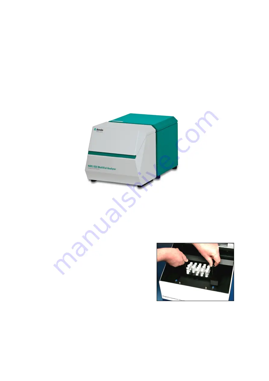 Metrohm FOSS NIRS XDS MultiVial Analyzer Скачать руководство пользователя страница 8