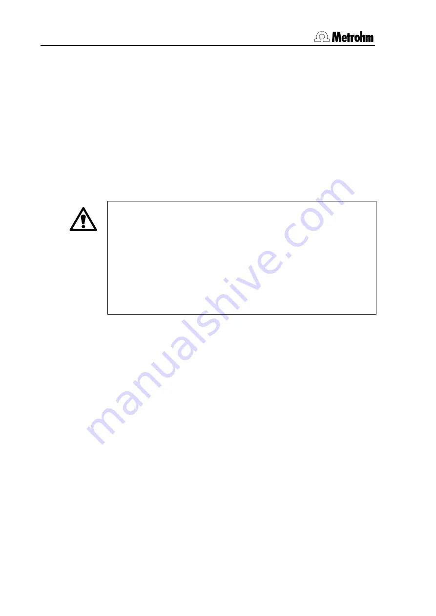 Metrohm Spectrosense Manual Download Page 10