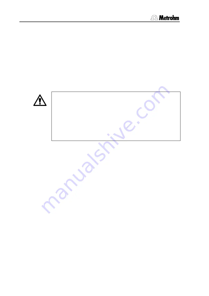 Metrohm Spectrosense Manual Download Page 76