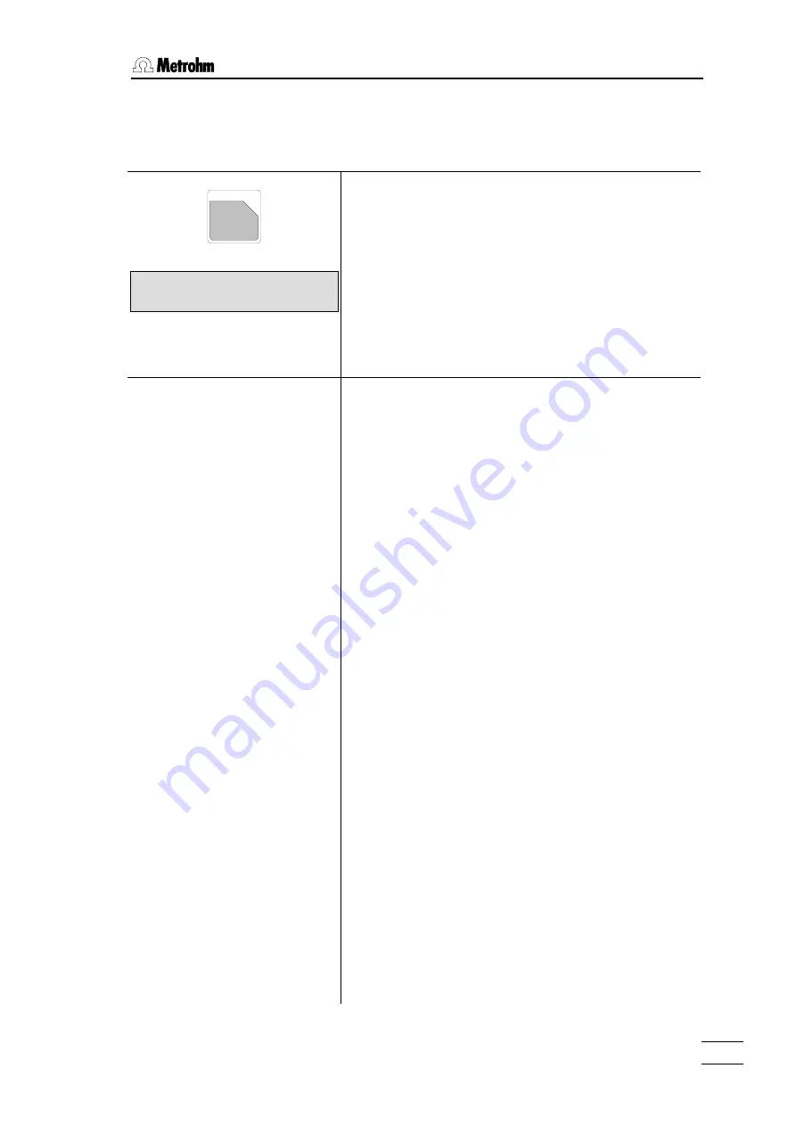 Metrohm Titrino 719 S Instructions For Use Manual Download Page 43