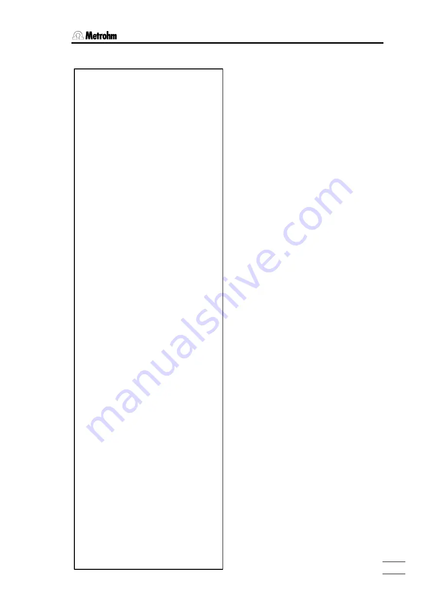 Metrohm Titrino 784 KFP Instructions For Use Manual Download Page 134