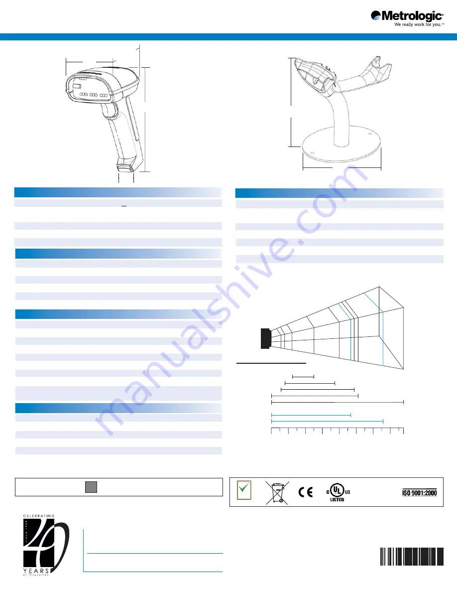 Metrologic MK1690-61A38 Скачать руководство пользователя страница 2