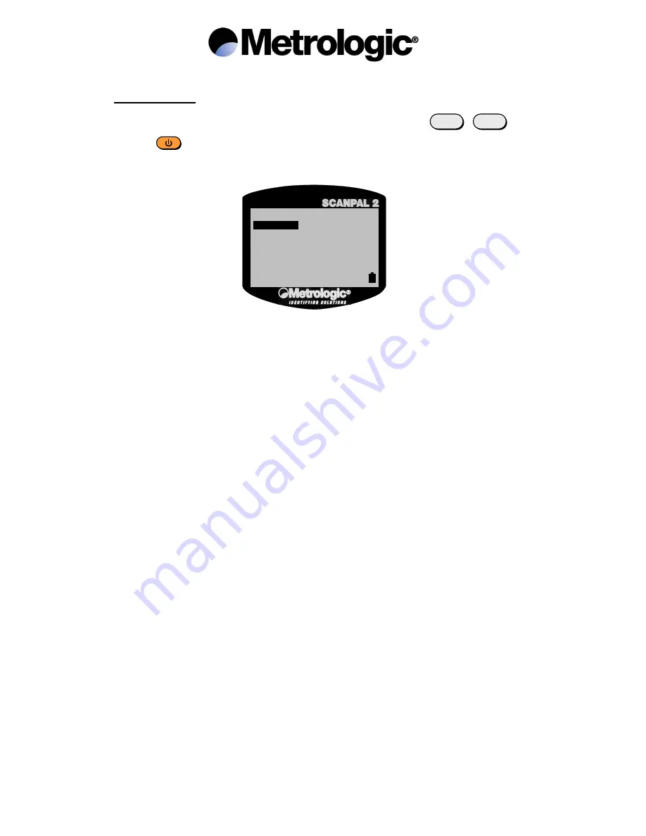 Metrologic ScanPal 2 User Manual Download Page 22