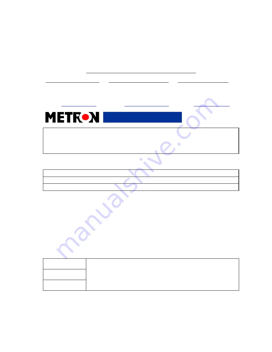 METRON PS-416M User & Service Manual Download Page 35