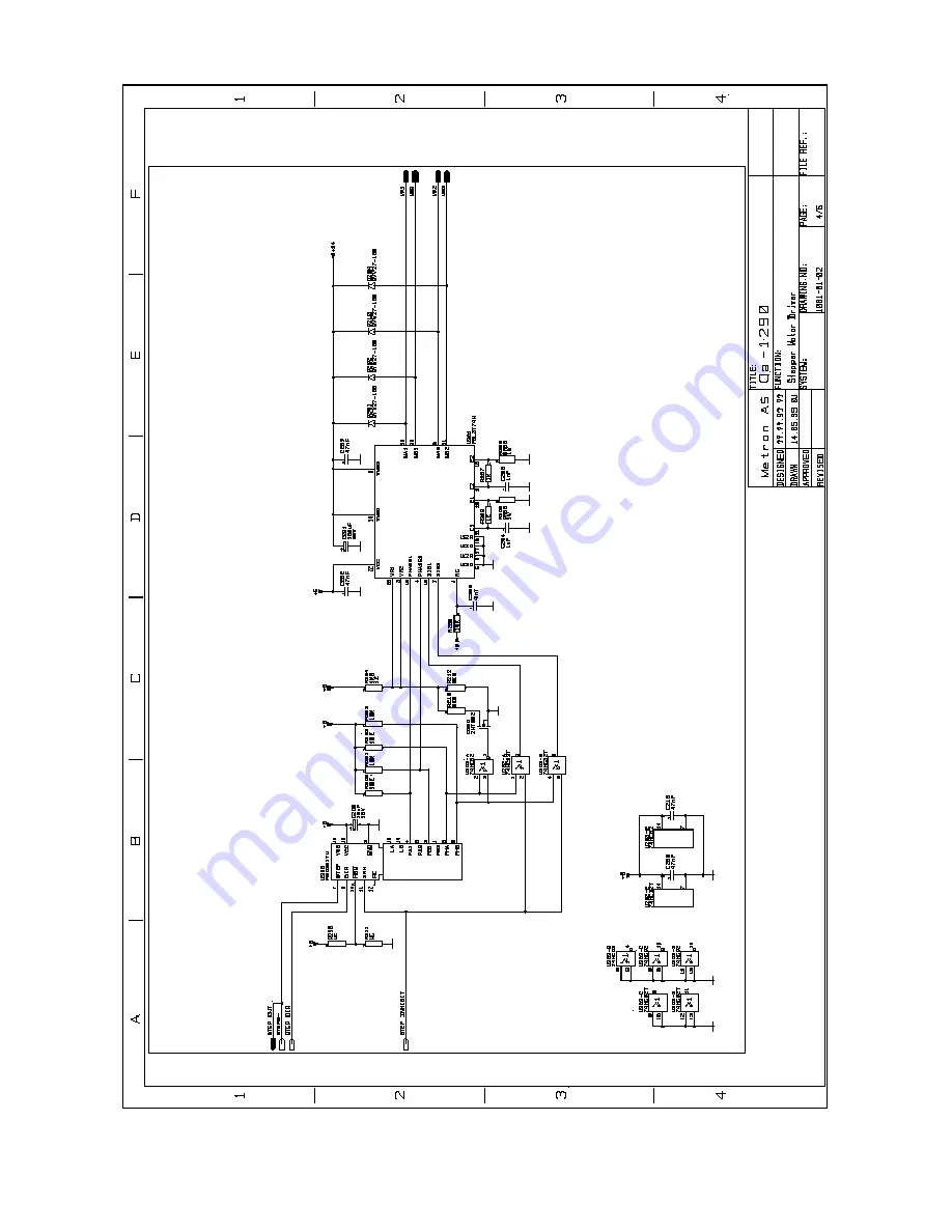 METRON QA-1290 User & Service Manual Download Page 56