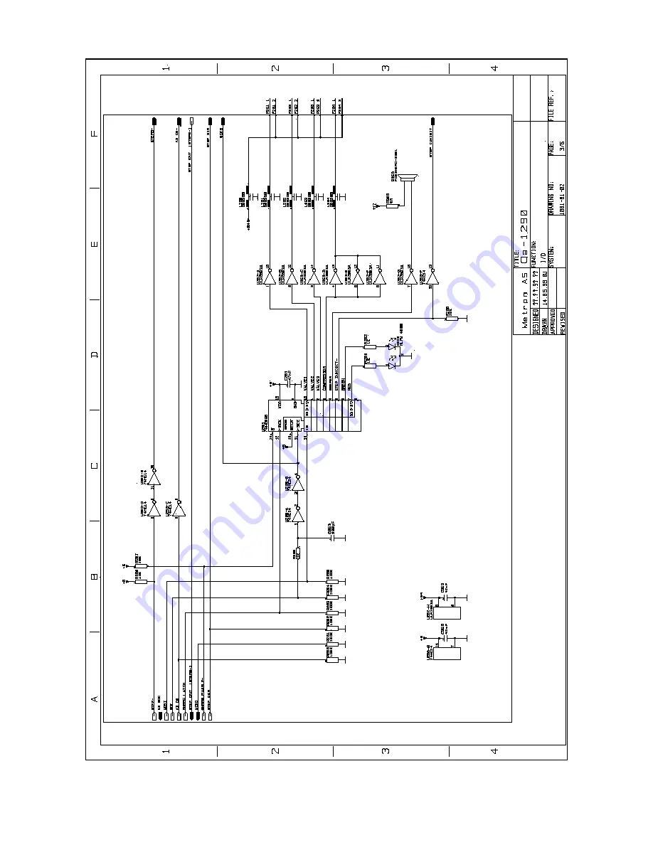 METRON QA-1290 User & Service Manual Download Page 57