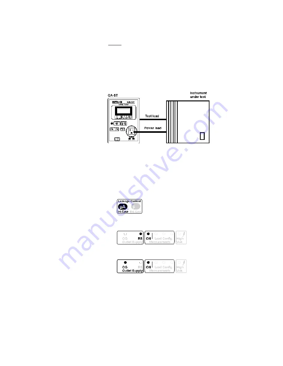 METRON QA-ST User And Service Manual Download Page 22