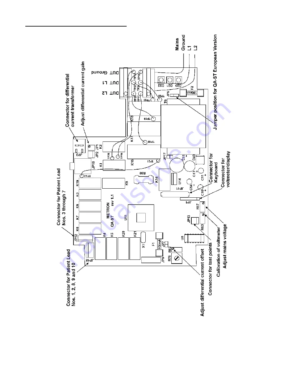 METRON QA-ST User And Service Manual Download Page 44