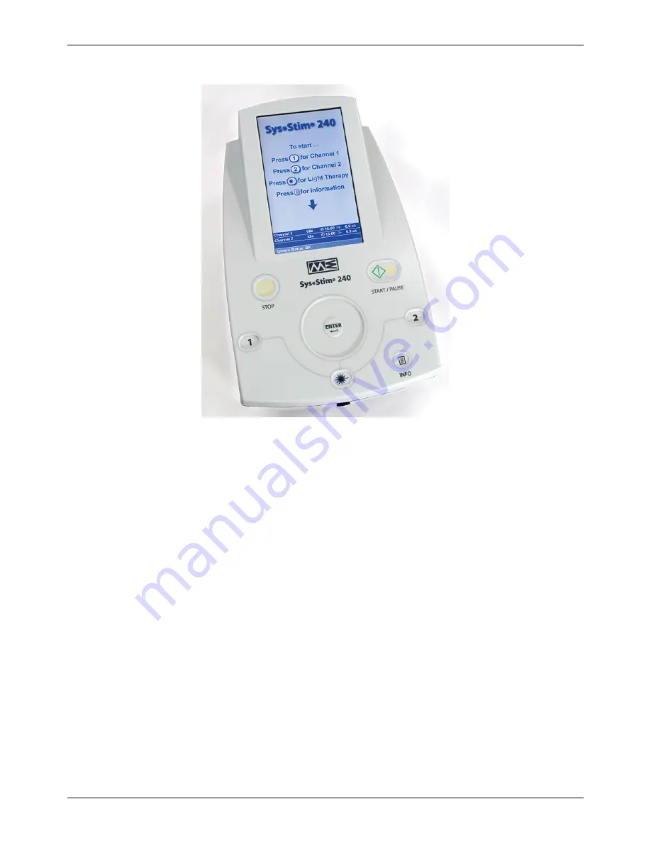 Mettler Electronics Sys Stim 240 Скачать руководство пользователя страница 27