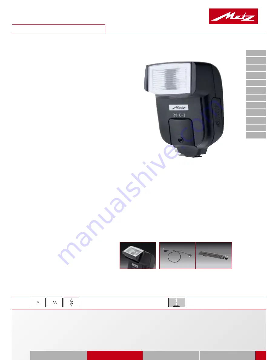 Metz Camera Flash Light Brochure Download Page 33