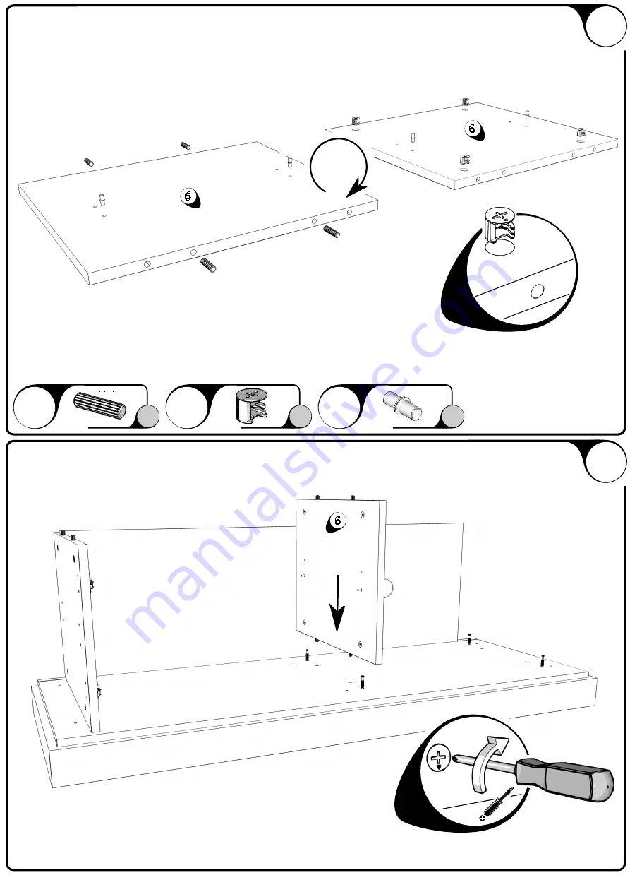 meubar BRISTOL TV6V Assembly Instruction Manual Download Page 5