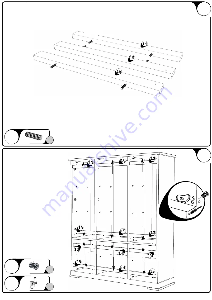 meubar CALCUTTA WV9 Assembly Instruction Manual Download Page 13