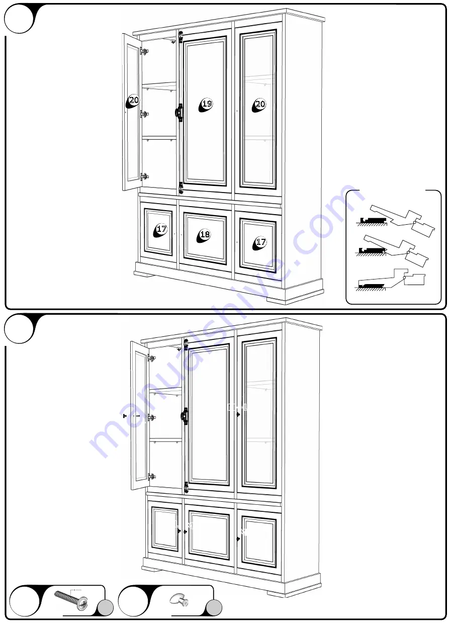 meubar CALCUTTA WV9 Assembly Instruction Manual Download Page 18