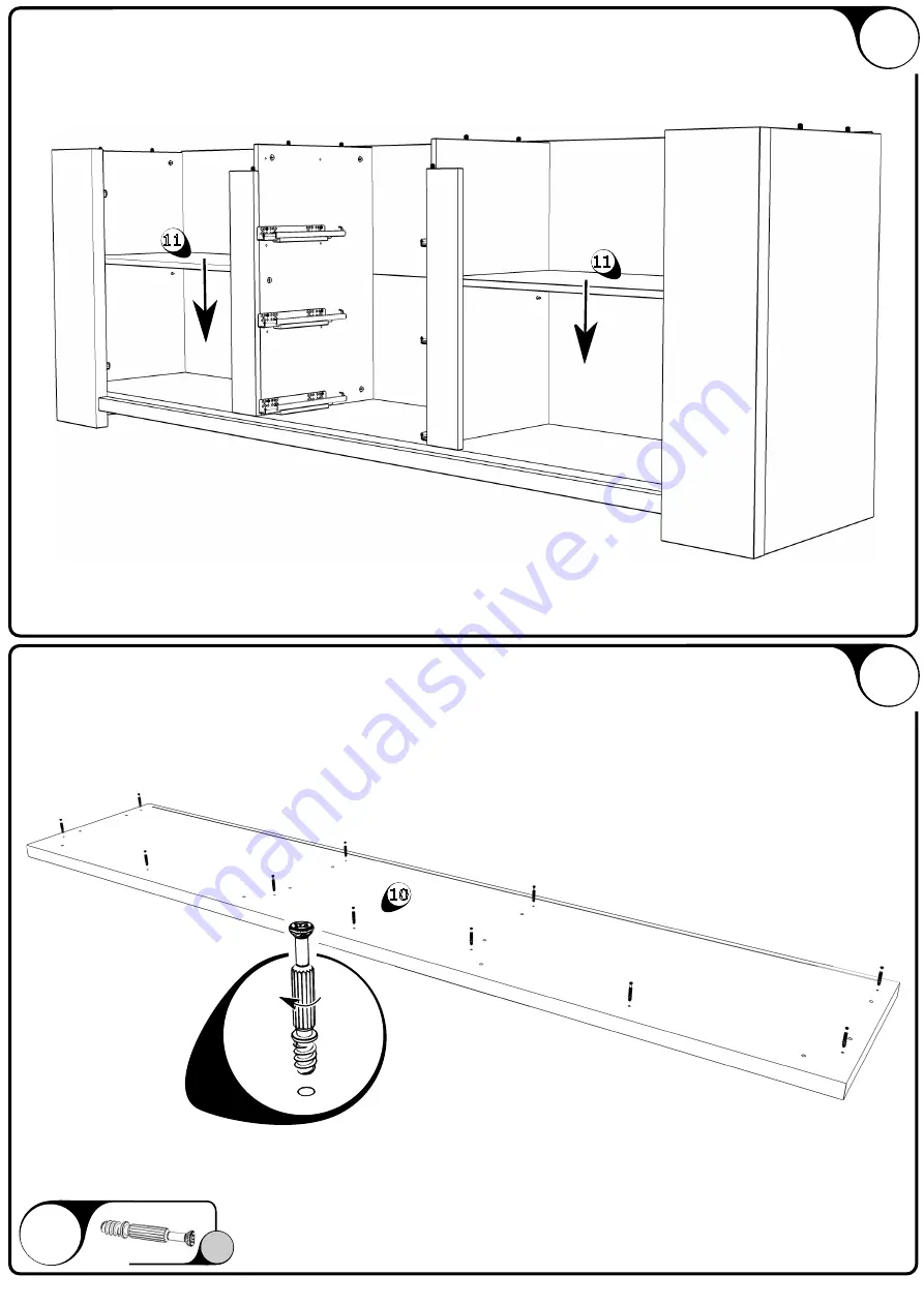 meubar COURTRAI DR7 Assembly Instruction Manual Download Page 11