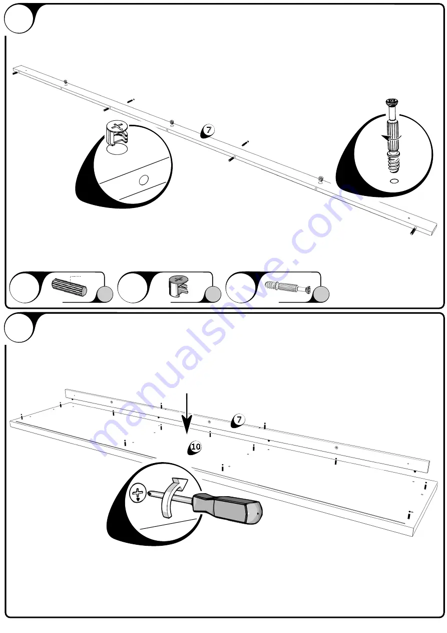 meubar COURTRAI DR7 Assembly Instruction Manual Download Page 12