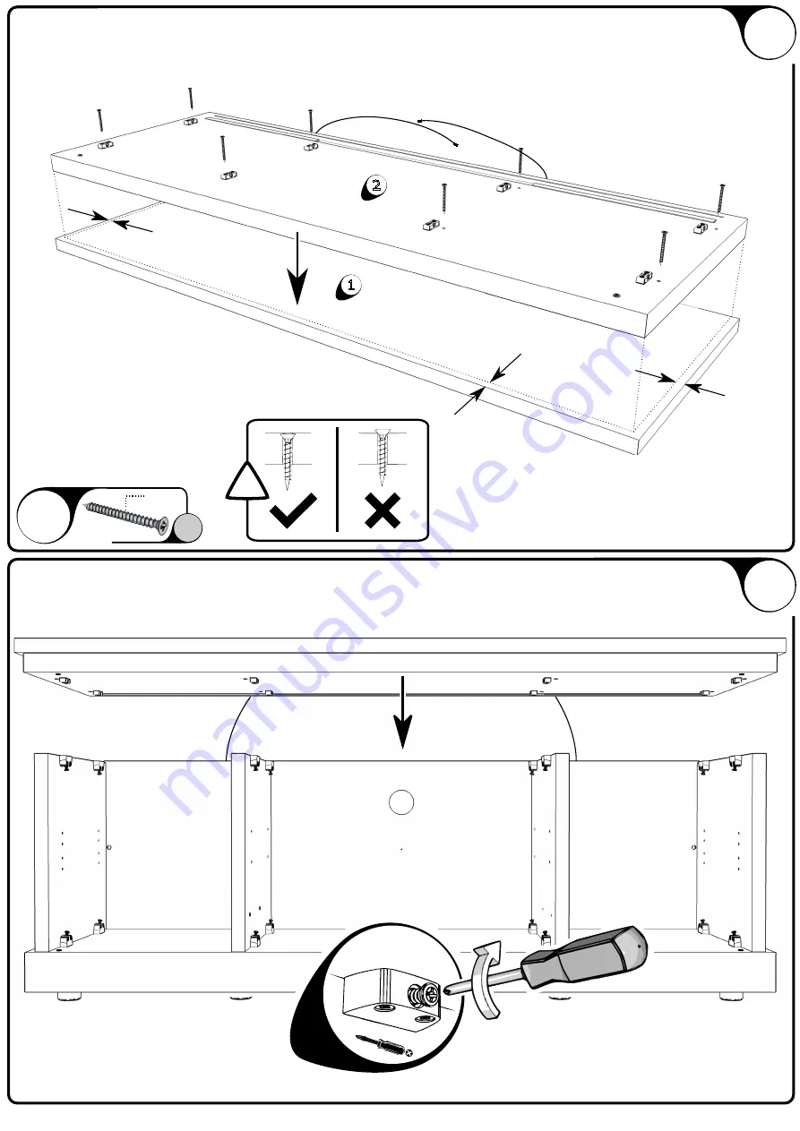 meubar ORANGE TV7 Assembly Instruction Manual Download Page 5