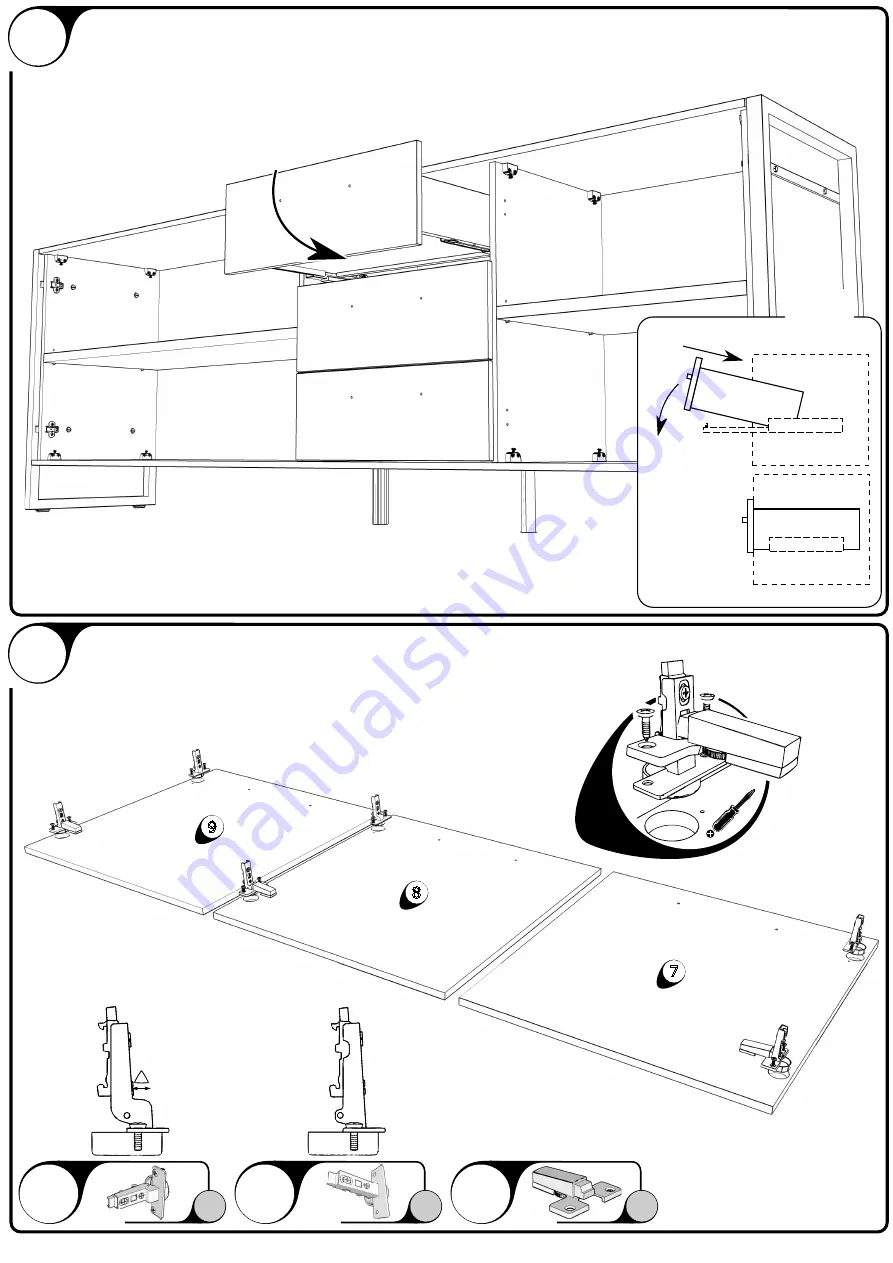 meubar SAMIR DR6 Assembly Instruction Manual Download Page 8