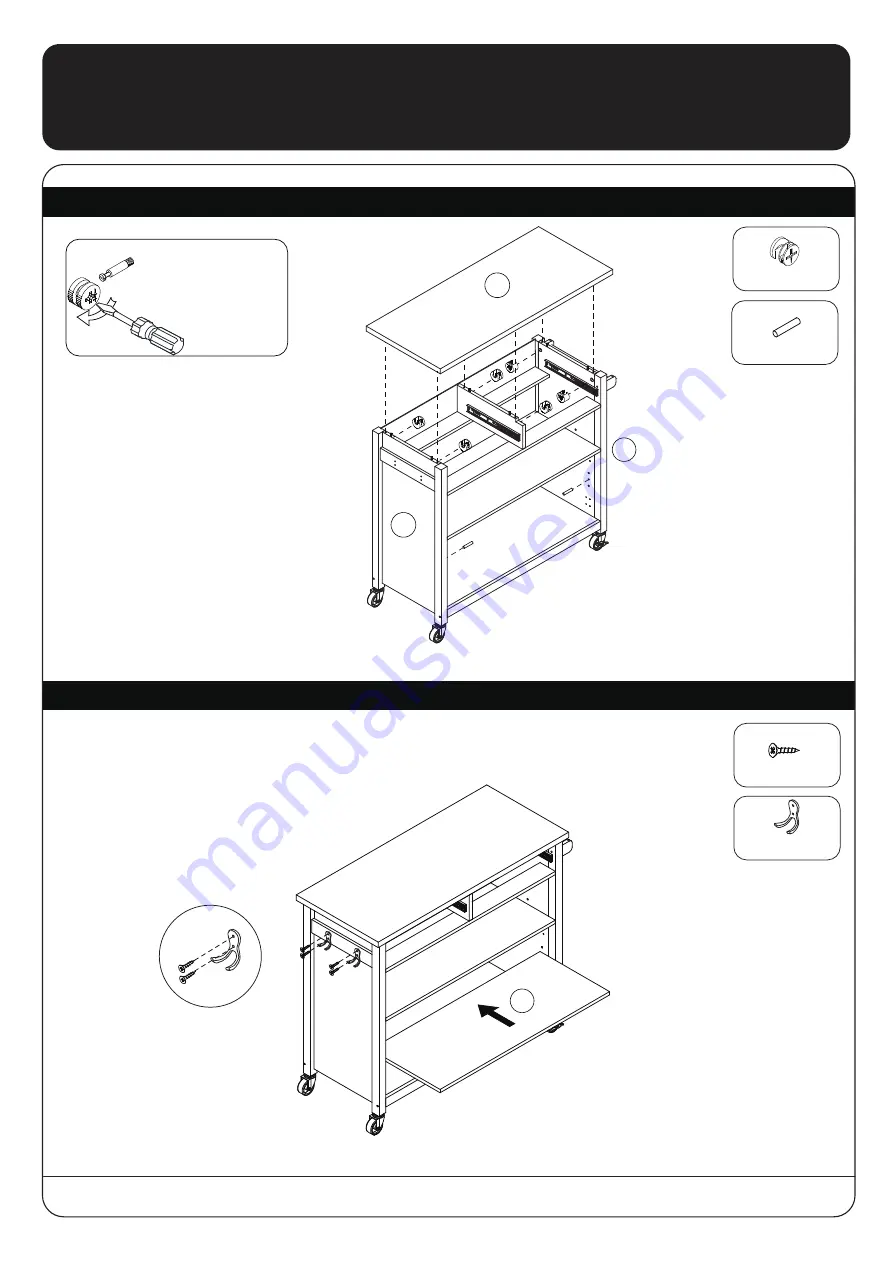 Meubilair Hampshire 102188 Assembly Instructions Manual Download Page 20