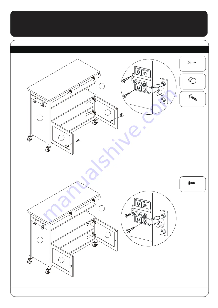 Meubilair Hampshire 102188 Assembly Instructions Manual Download Page 22