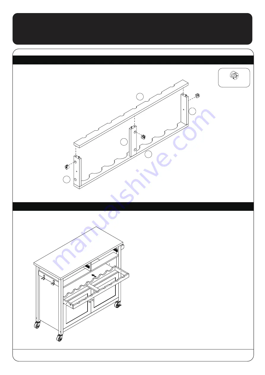 Meubilair Hampshire 102188 Assembly Instructions Manual Download Page 27